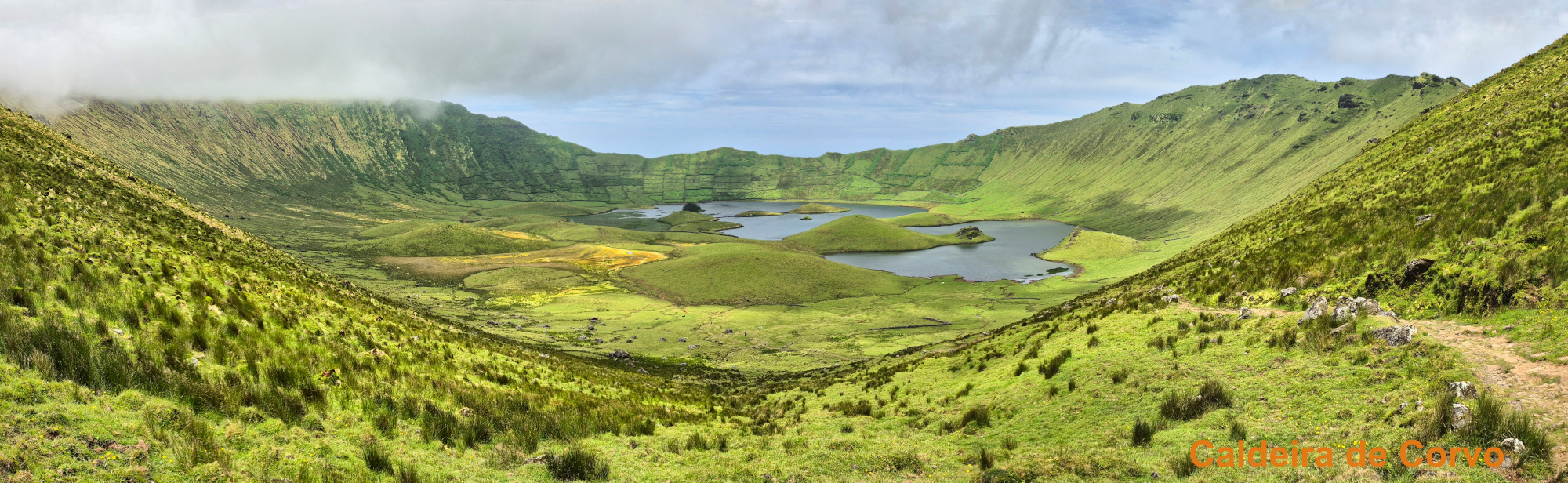 Açores Corvo caldeira