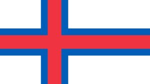 Drapeau des Îles Féroé.