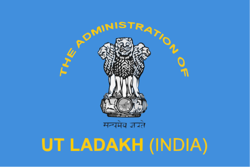 flag ladakh india