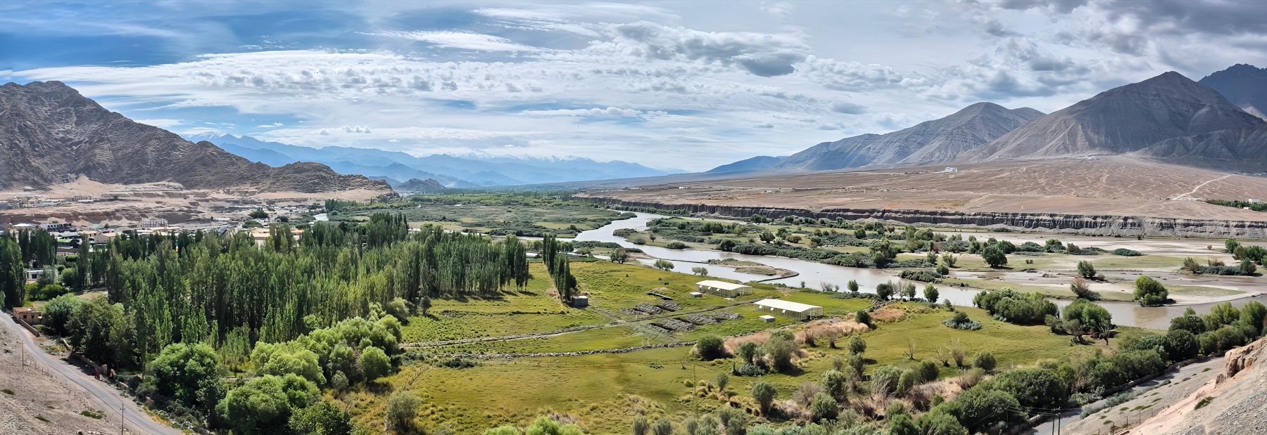 Inde Ladakh Indus Viewpoint Inde Ladakh Indus Viewpoint