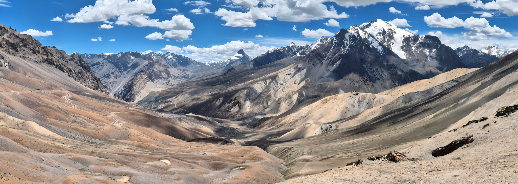 Inde Ladakh route de Stongday à Lamayuru. Inde Ladakh route de Stongday à Lamayuru