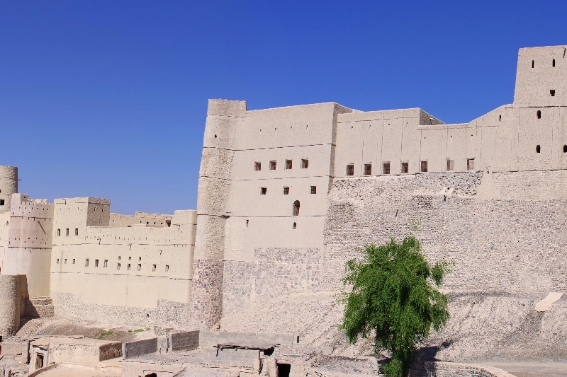 Le fort de Bahla, Sultanat d'Oman. Le fort de Bahla, Sultanat d'Oman.