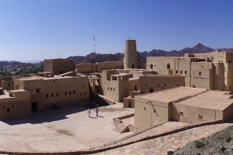 Le fort de Bahla, Sultanat d'Oman. Le fort de Bahla, Sultanat d'Oman.