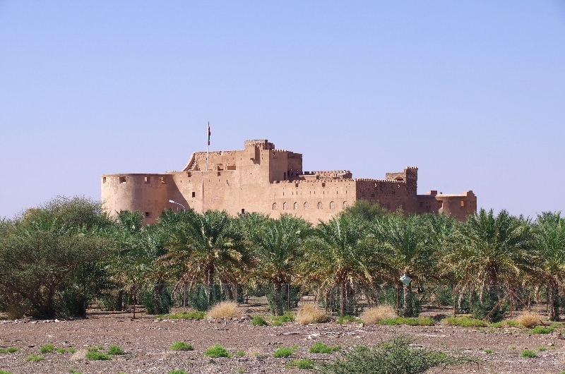 Le château de Jabrin, Sultanat d'Oman. Le château de Jabrin, Sultanat d'Oman.