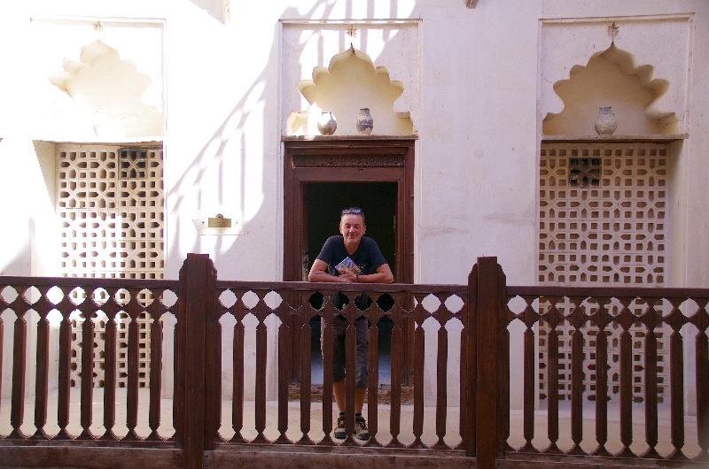Le château de Jabrin, Sultanat d'Oman. Cour intérieure. Le château de Jabrin, Sultanat d'Oman. Cour intérieure.