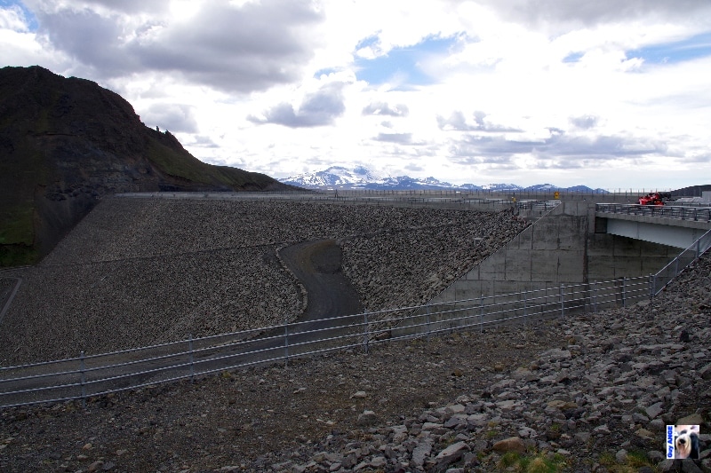 Le barrage de Kárahnjúka Le barrage de Kárahnjúka