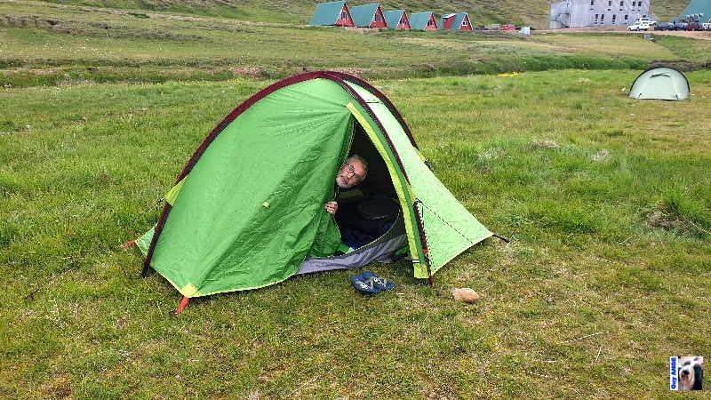 Camping à Kerlingarfjöll. Camping à Kerlingarfjöll.