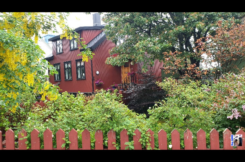 Maison à Reykjavík. Maison à Reykjavík.