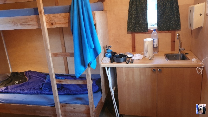 Notre cabane à Skaftafell.