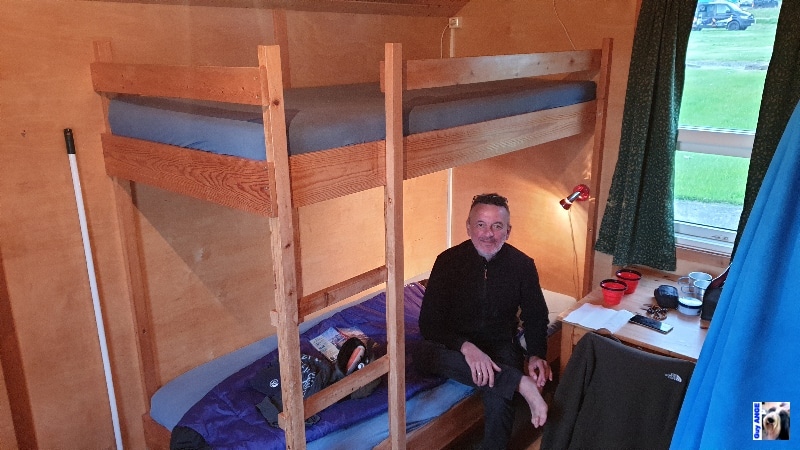 Notre cabane à Skaftafell.