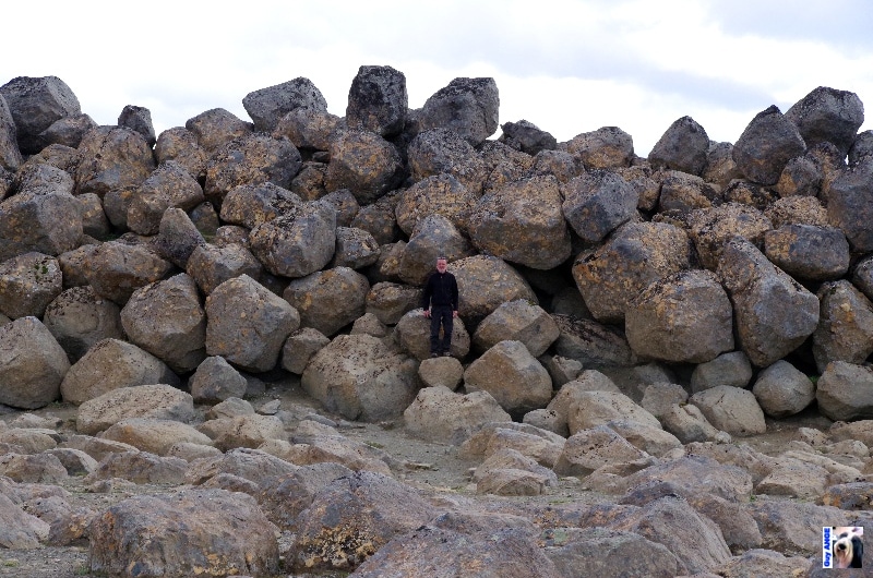 Skessugarður - Le rempart de la géante. Skessugarður - Le rempart de la géante.