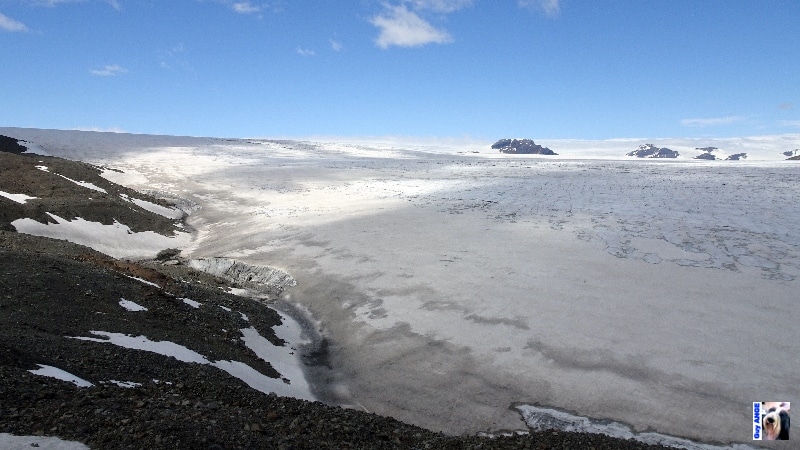 En bordure du Vatnajökull.