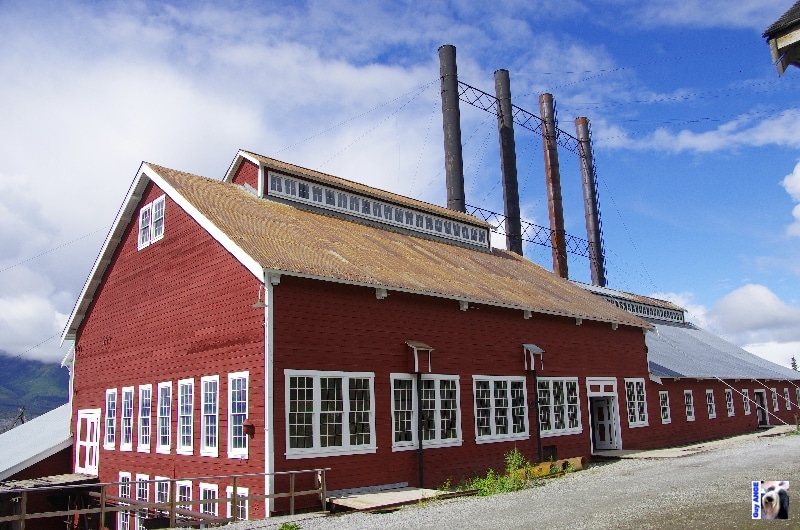 La centrale électrique. USA, Kennecott.