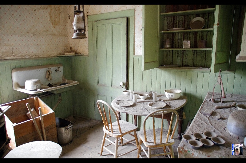 Bodie, ville fantôme en Californie. USA, Bodie, ville fantôme en Californie.