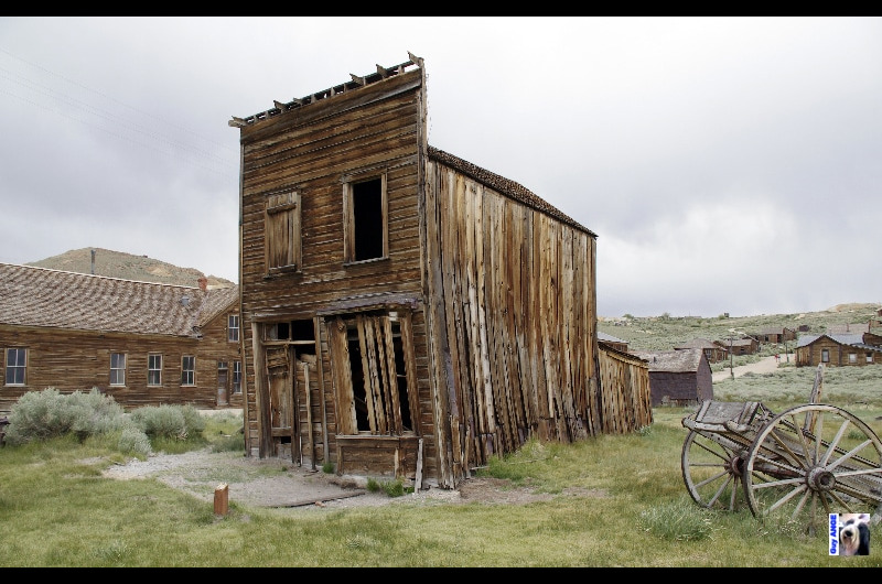 Bodie, ville fantôme en Californie. USA, Bodie, ville fantôme en Californie.