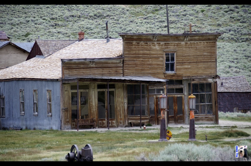 Bodie, ville fantôme en Californie. USA, Bodie, ville fantôme en Californie.