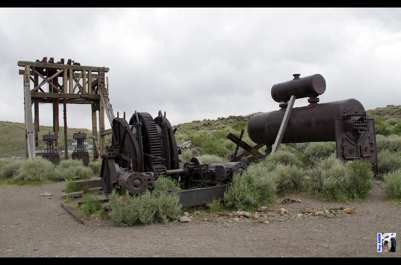 Bodie, ville fantôme en Californie. USA, Bodie, ville fantôme en Californie.