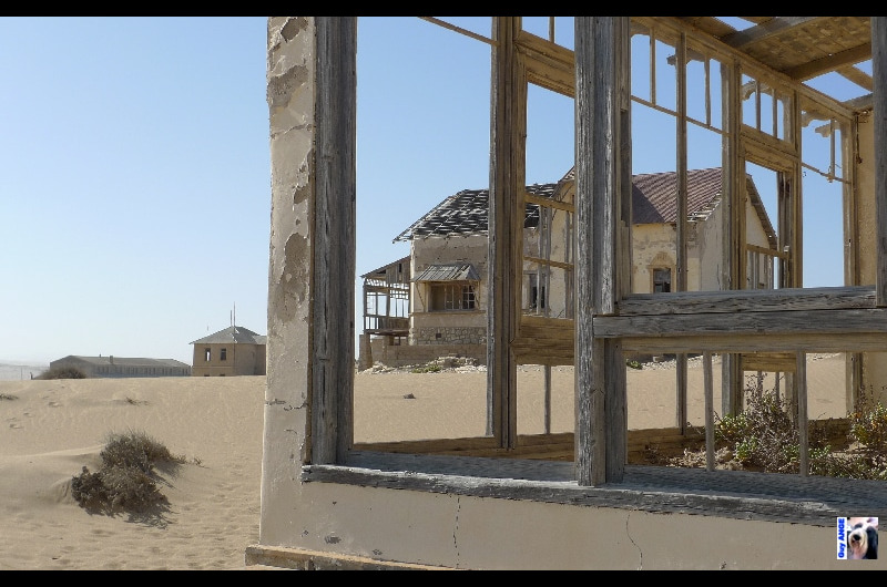 Kolmannskuppe, ville abandonnée en Namibie. Kolmannskuppe, ville abandonnée en Namibie.