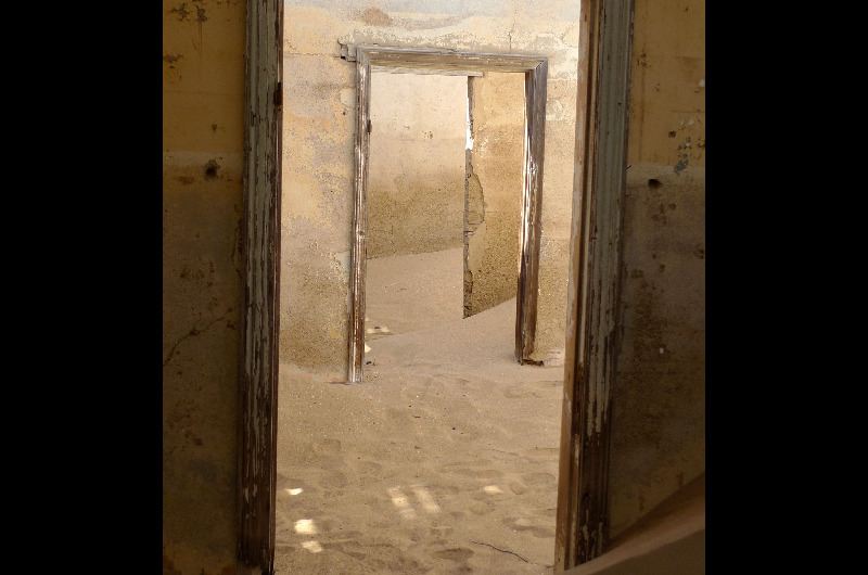 Kolmannskuppe, ville abandonnée en Namibie. Kolmannskuppe, ville abandonnée en Namibie.