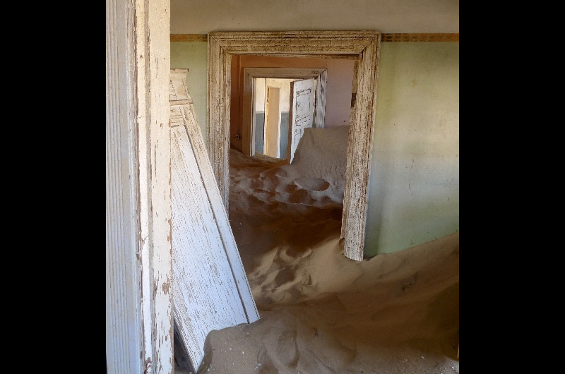 Kolmannskuppe, ville abandonnée en Namibie. Kolmannskuppe, ville abandonnée en Namibie.