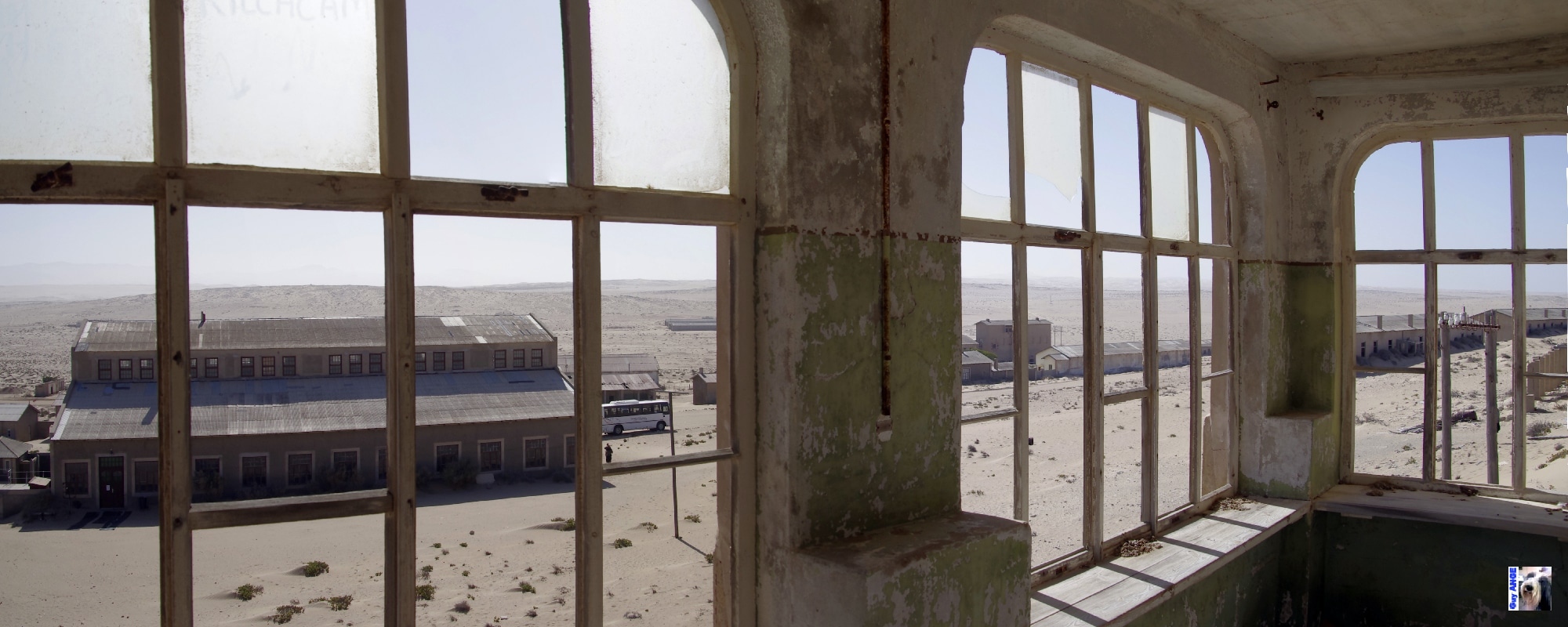 Kolmannskuppe, ville abandonnée en Namibie. Kolmannskuppe, ville abandonnée en Namibie.