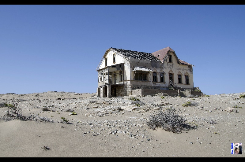 Kolmannskuppe, ville abandonnée en Namibie. Kolmannskuppe, ville abandonnée en Namibie.