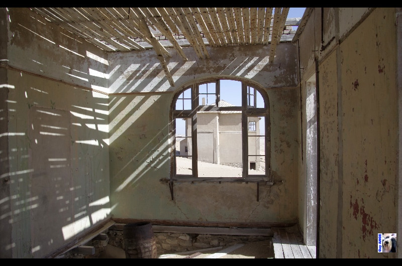 Kolmannskuppe, ville abandonnée en Namibie. Kolmannskuppe, ville abandonnée en Namibie.