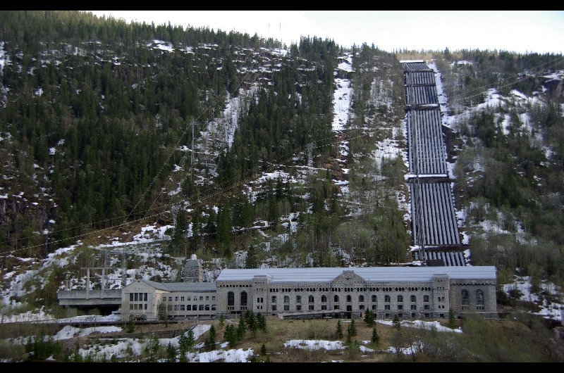 Centrale hydroélectrique de Vemork. Centrale hydroélectrique de Vemork.