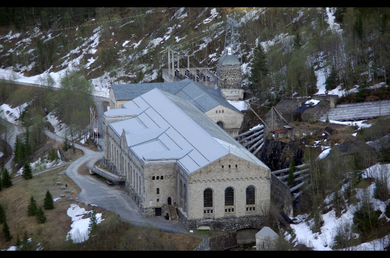 Centrale hydroélectrique de Vemork. Centrale hydroélectrique de Vemork.