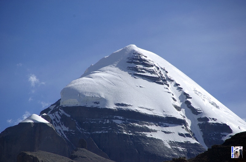 La splendeur du Mont Kailash. Le Mont sacré du Kailash au Tibet.