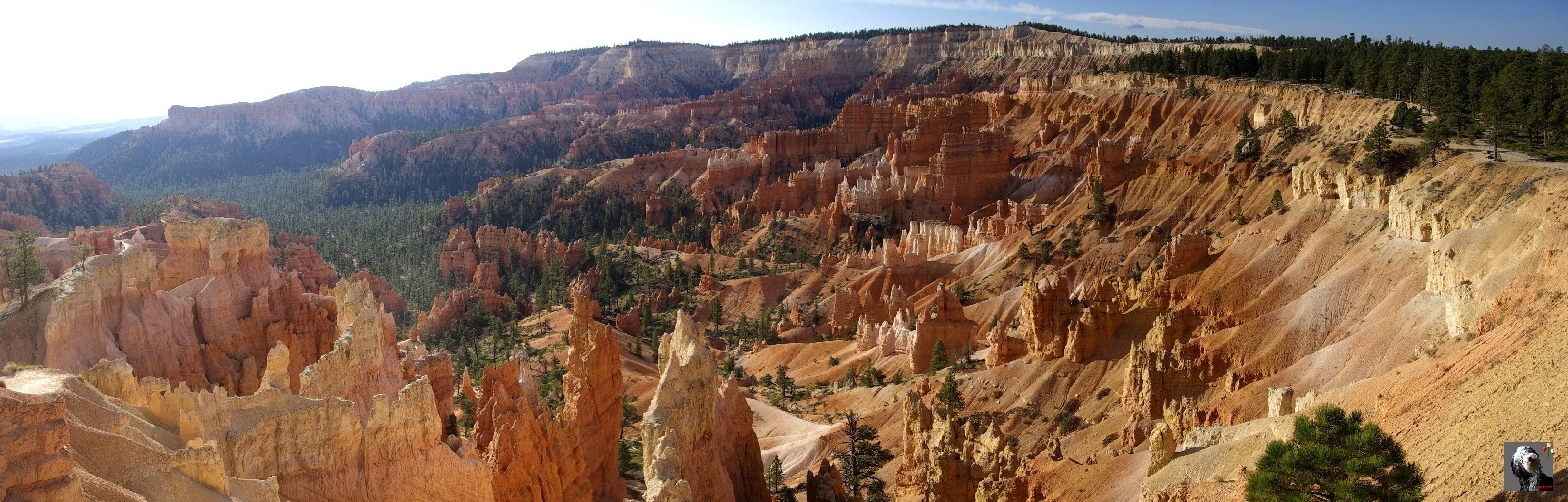 Formations démontrant les forces d'érosion USA, Bryce Canyon.