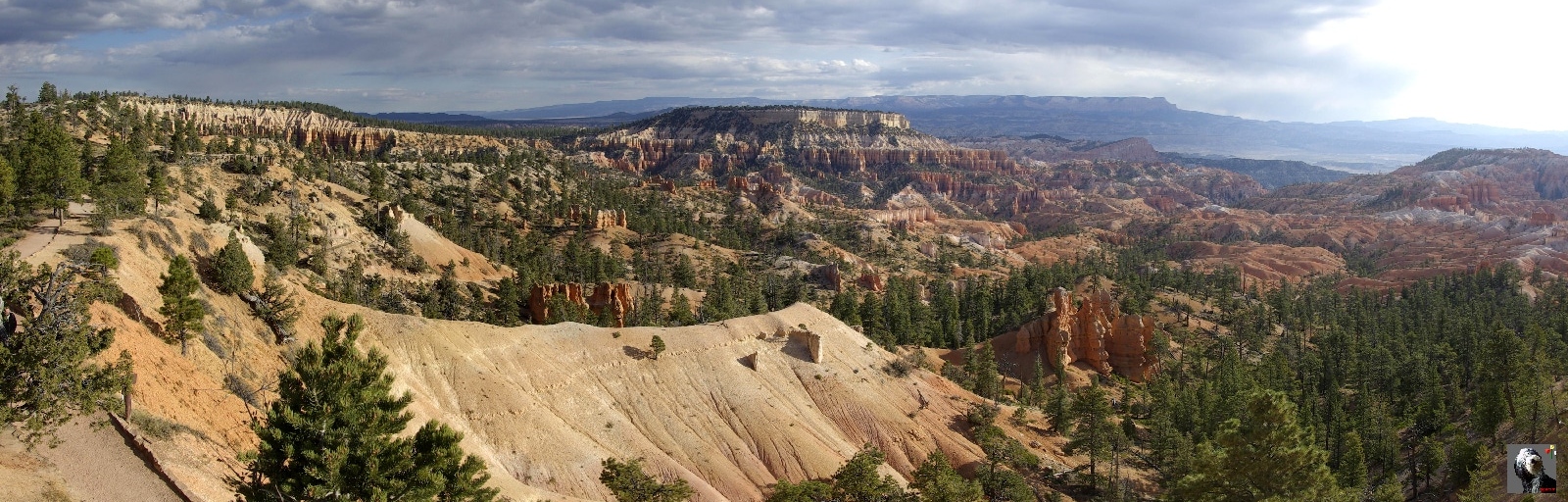 Le plateau du Colorado avec cette formation, Bryce Canyon. vBryce Canyon.