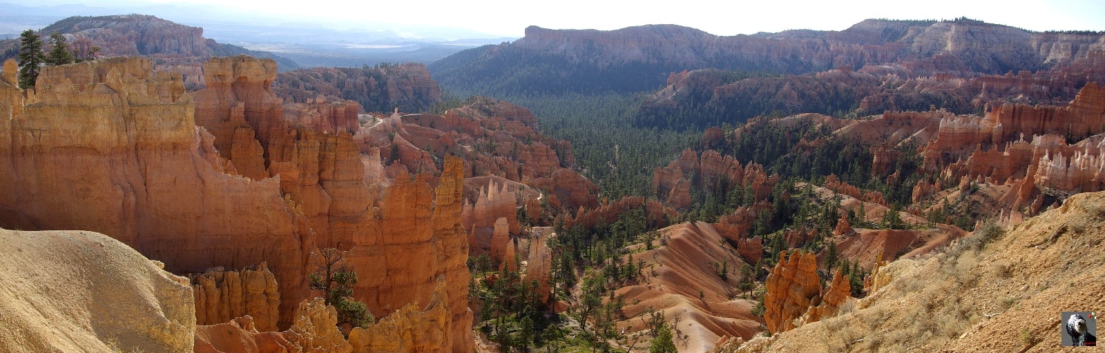 Fragilité des colonnes de Bryce Canyon. USA, Bryce Canyon.