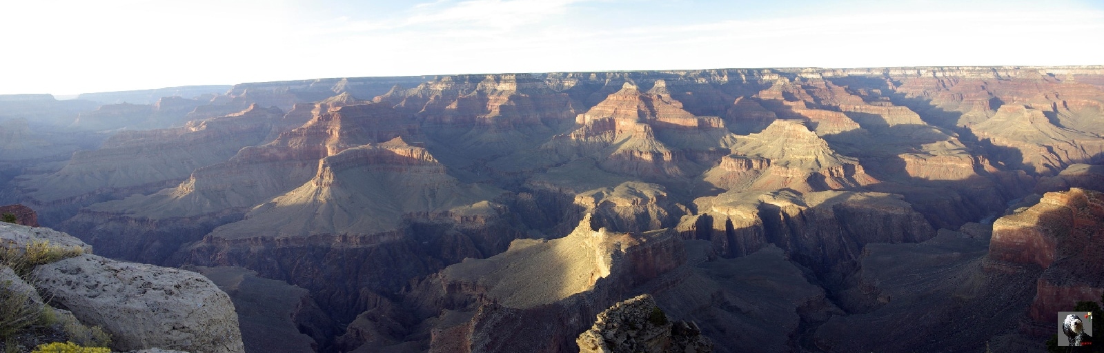 Coucher de soleil sur le Grand Canyon. USA, Le Grand Canyon du Colorado.