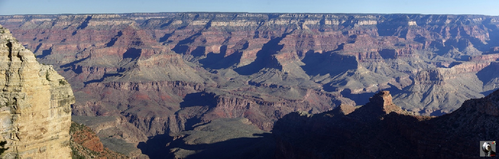 Découverte de cette immense vallée traversée par le fleuve Colorado. USA, Le Grand Canyon du Colorado.
