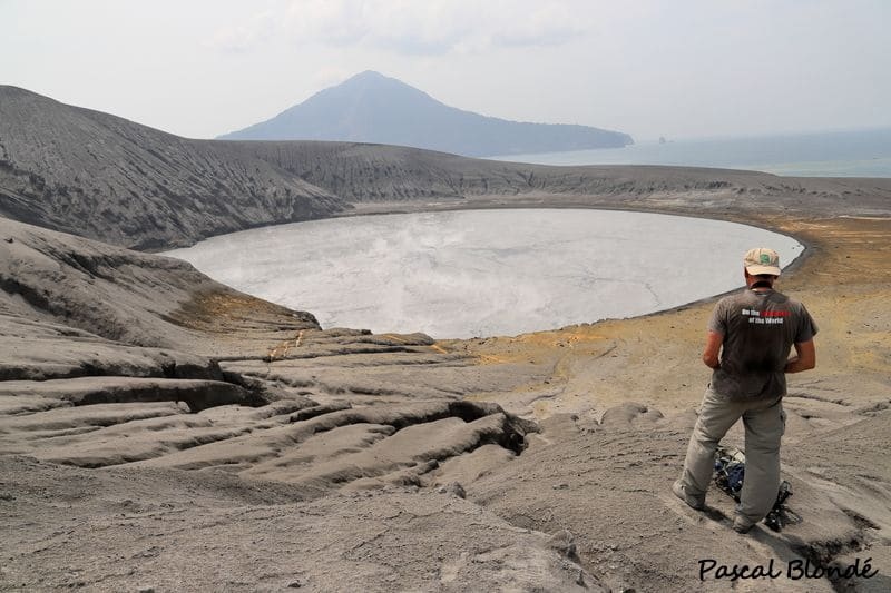 L'Anak Krakatau est complètement méconnaissable. Indonésie, Krakatau. (Pascal Blondé)