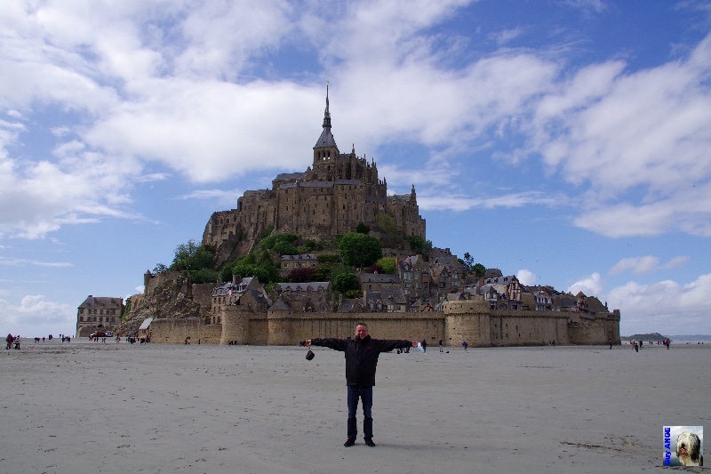 Un Ludo dé-confiné et heureux! Le Mont Saint Michel.