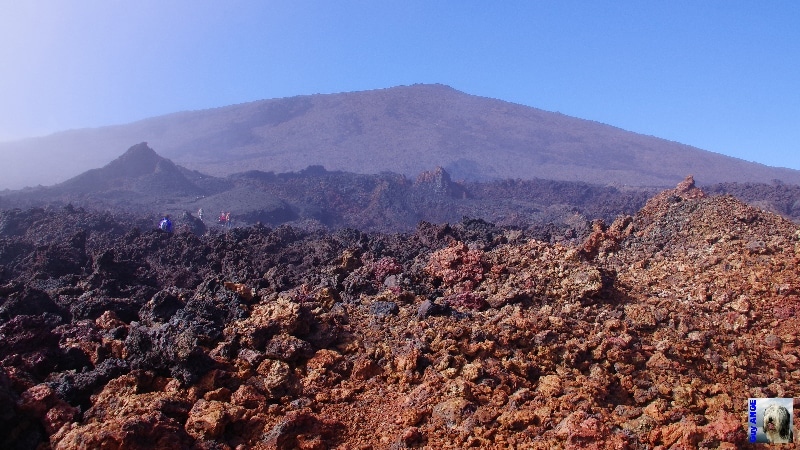 Randonnée sur le piton de la Fournaise. La Réunion.