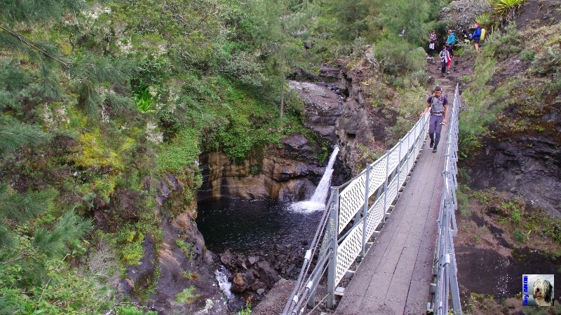 La passerelle avant de remonter sur Marla. La Réunion.