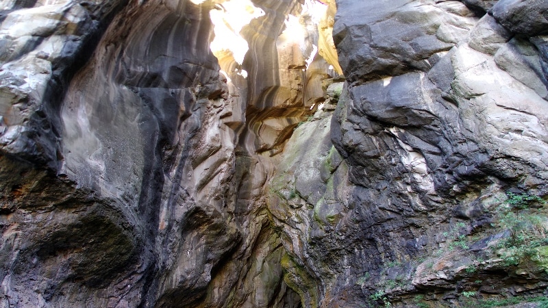 La Chapelle, cirque de Cilaos. La Réunion.