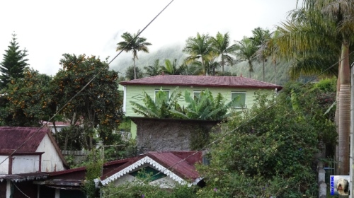 Hell-Bourg dans le cirque de Salazie. La Réunion.