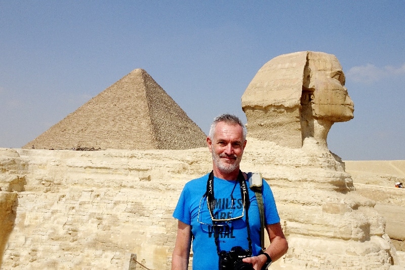 Khéops, Guy, Le Sphinx. Plateau de Gizeh.