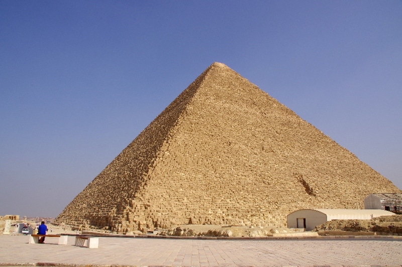 Pyramide de Kéops. Plateau de Gizeh.