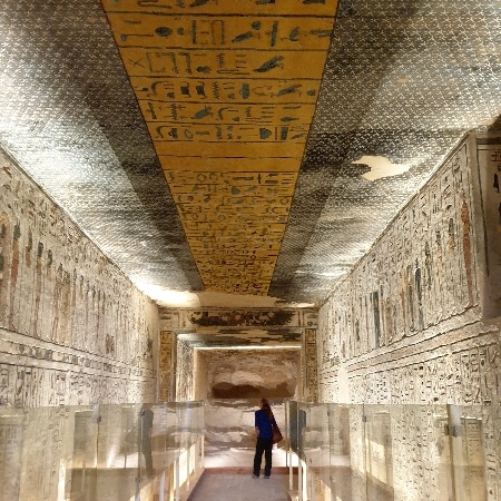 Tombe de Ramsès III. Louxor, Vallée des Rois.