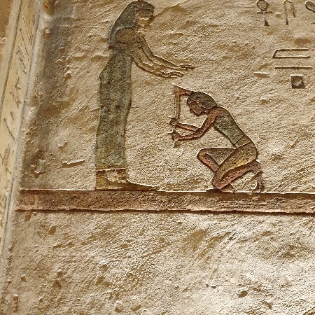 Tombe de Ramsès III. Louxor, Vallée des Rois.