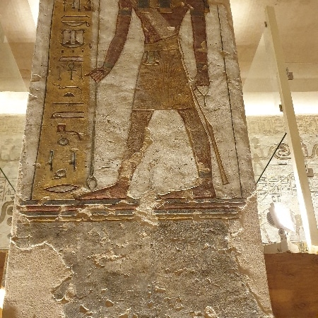 Tombe de Ramsès III. Louxor, Vallée des Rois.