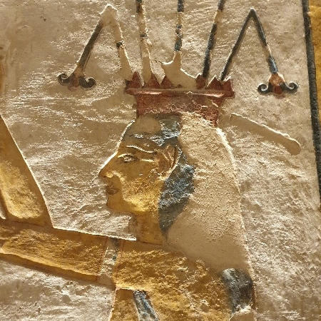Tombe de Ramsès III. Louxor, Vallée des Rois.