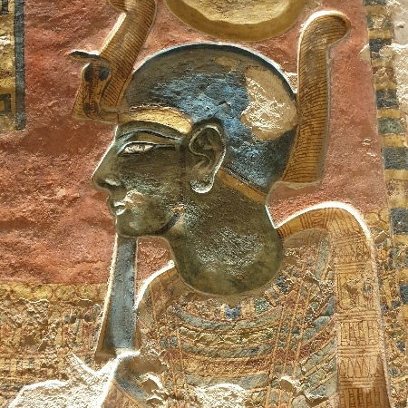 Tombe de Ramsès III. Louxor, Vallée des Rois.