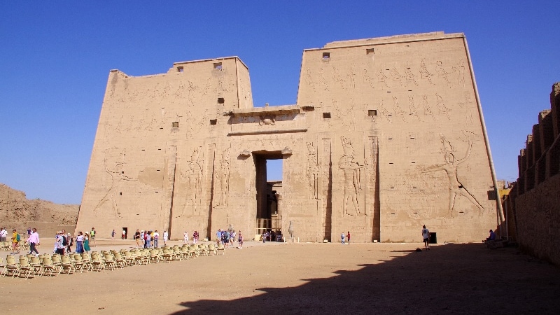 Temple d'Edfou. Temple d'Edfou.
