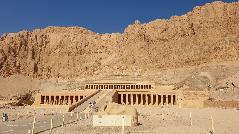 Le temple d'Hatchepsout. Louxor.